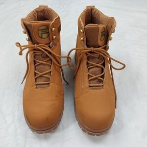 FILA EVERPOINT BOOTS MENS GORPCORE HIKING CAMPING WORK LACE UP WHEAT/GUM SIZE 12